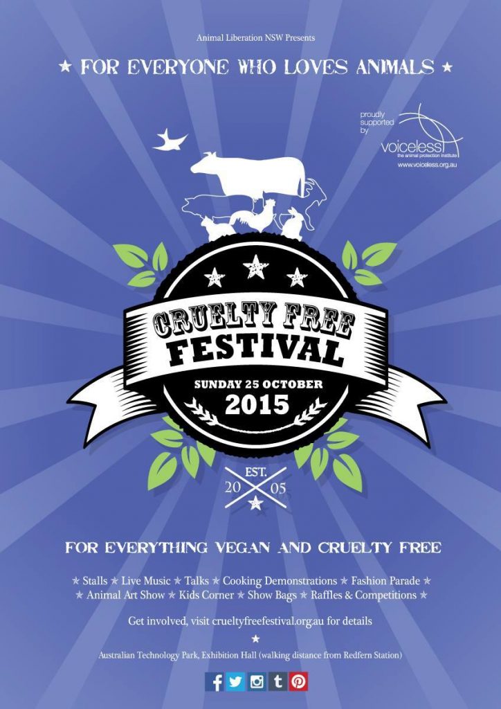 Cruelty Free festival Poster